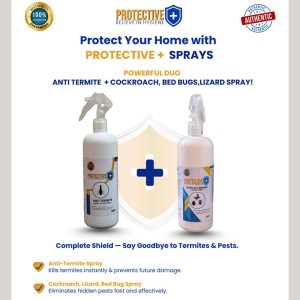Termite + Cockroaches, Bed Bugs. lizard Spray (pack of 2):
